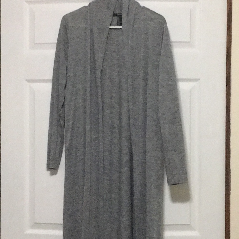 Grey cardigan
